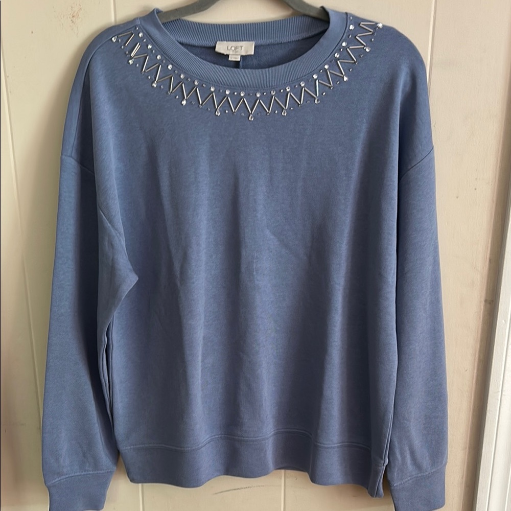 LOFT Sequined Top